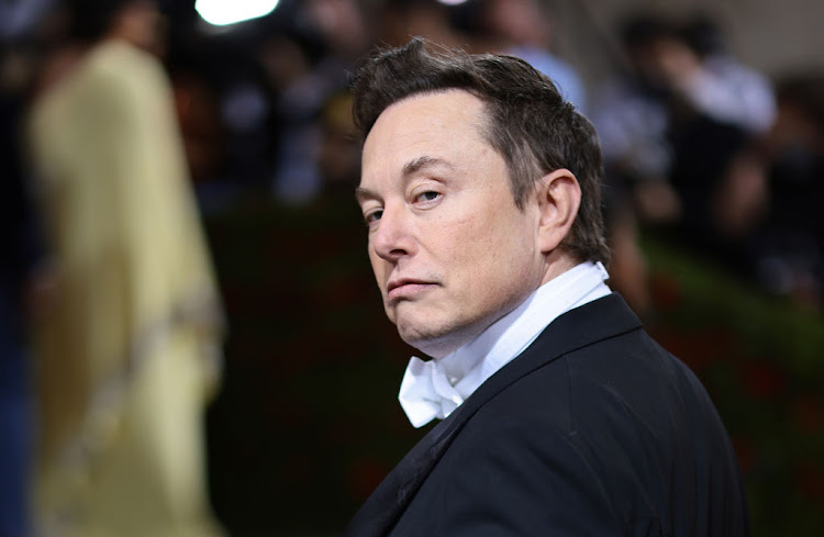 Could Elon Musk be Man United's new owner? File photo.