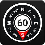 Cover Image of ดาวน์โหลด Digital compass app - driving directions 1.1 APK