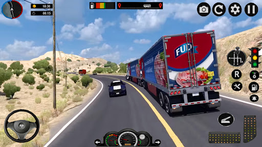 Screenshot American Semi Truck Game Sim