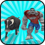 Cover Image of Herunterladen Multi Monster Bull Hero VS Super Villains 1.1 APK
