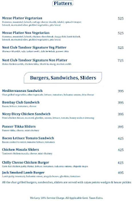 The Nest menu 4