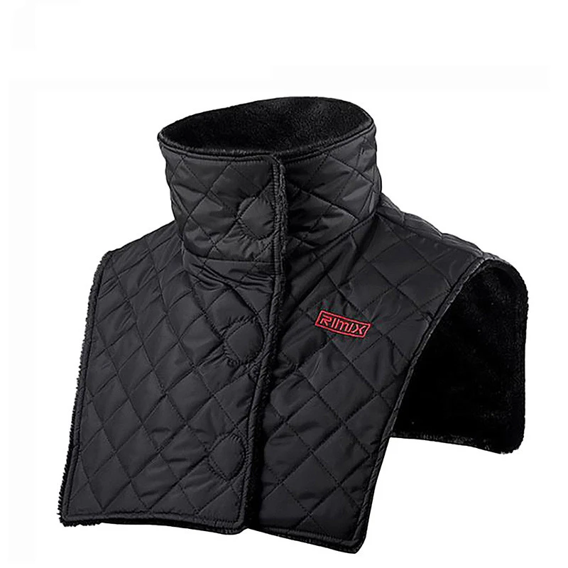 Pull écharpe en polaire épaisse pour équitation en plein air