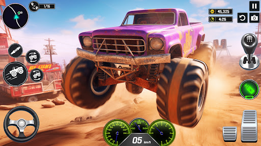 Screenshot Hard Wheels Monster Truck Game