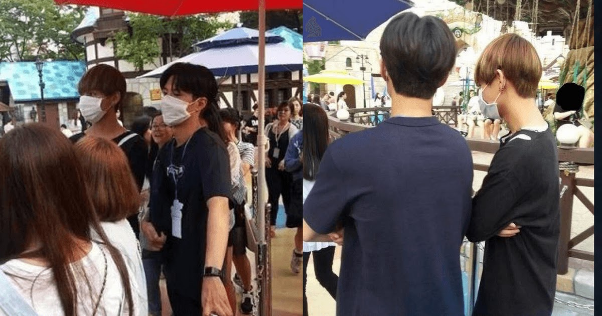 Idols caught by fans on their secret date - Koreaboo