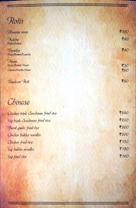 Cellar Door York menu 1