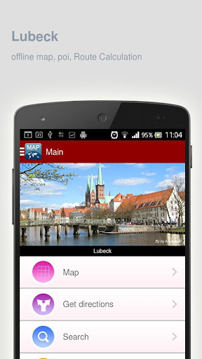 Lubeck Map offline