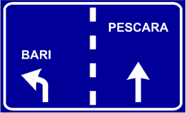 Segnale di preselezione extraurbano