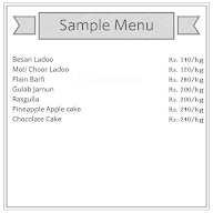 Krishna Bakery & Sweets menu 1