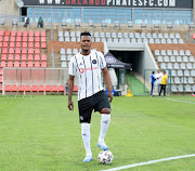 Orlando Pirates midfielder Nkanyiso Zungu.