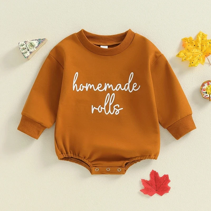 Title 2, Creatieve Thanksgiving print rompers voor kinde...