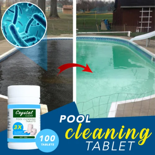New Cleaning Tablet Instant Effervescent Chlorine Tablet Swimming Pool Decontamination Treatment
