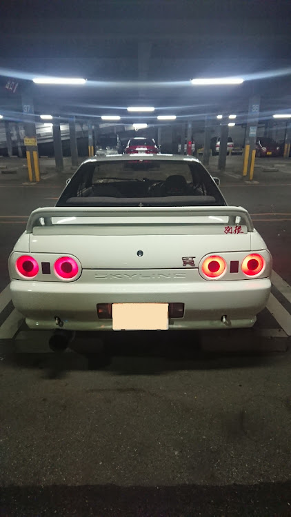 スカイライン GT-Rの血の赤・S203・明日洗車しよ(´；ω；`)・二台とも東名チタン笑・レイソル試合だった?に関するカスタム事例の投稿画像2枚目