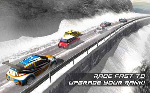   Winter Snow Car Rally Racing- screenshot thumbnail   