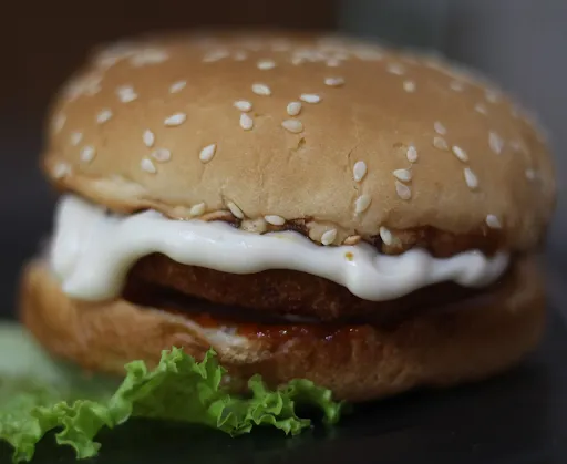 Aloo Tikki Cheese Burger