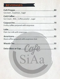 Cafe SiAa menu 6