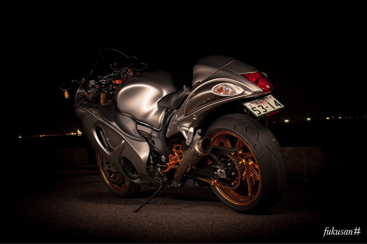 ふく(｡･ω･｡)さんが投稿したいいねコメントありがとうございます・ラパンの代わりに・GSX1300R・隼・HAYABUSAに関するカスタム事例の投稿画像4枚目