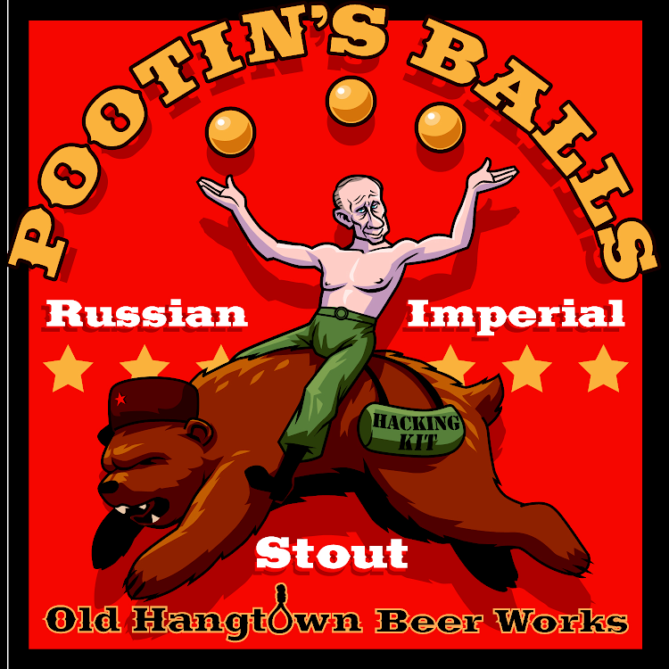Logo of Pootins Balls Russian Imperial Stout