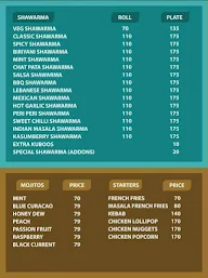 Zwarma - The Shawarma Makers menu 5