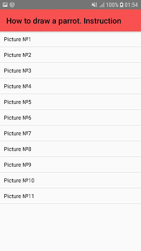 How to draw a parrot. Instruction