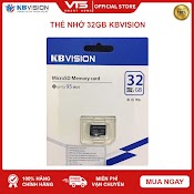 [Npp Chính Hãng] Thẻ Nhớ Kbvision 32Gb Microsd Ultra Class 10, 32Gb | 64Gb | 128Gb Chuyên Dụng Cho Camera - Vts Store