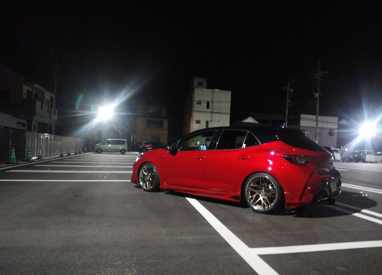 カローラスポーツのカメラアングル・台風一過・夜のドライブ・夜ショットに関するカスタム事例の投稿画像4枚目