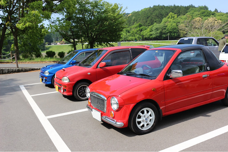 ミラジーノの九州Kカーミーティング・福岡・あまぎ水の文化村に関するカスタム事例の投稿画像4枚目