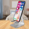 Giá Đỡ Để Bàn Điện Thoại Di Động, Máy Tính Bảng, Ipad Hợp Kim Nhôm Cao Cấp Có Thể Điều Chỉnh Góc Nghiêng