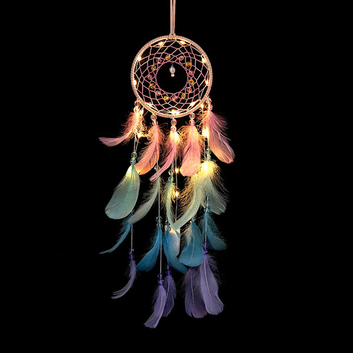 Title 6, Hot air balloon dream catcher, a unique wall de...