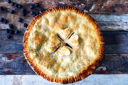 Grandma Catherine's Blueberry Pie