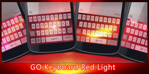 GO Keyboard Red Light