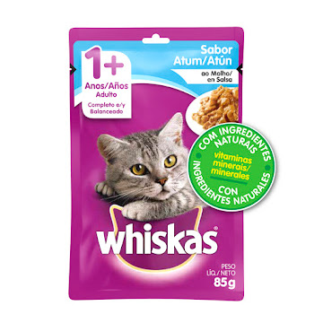 Comida Húmeda Whiskas Para Gatos Atún x 85 gr  