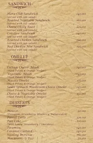 Le Cossy menu 1