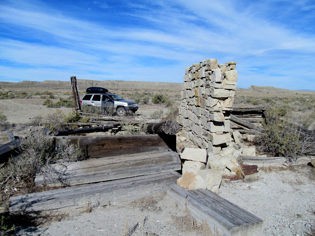 Old structure near Victor