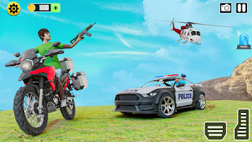 US Police Cop Car Driving Game Screenshot