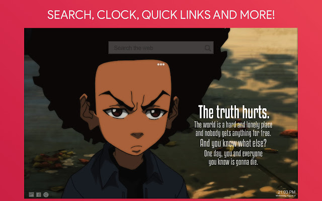 The Boondocks Wallpaper HD Custom New Tab