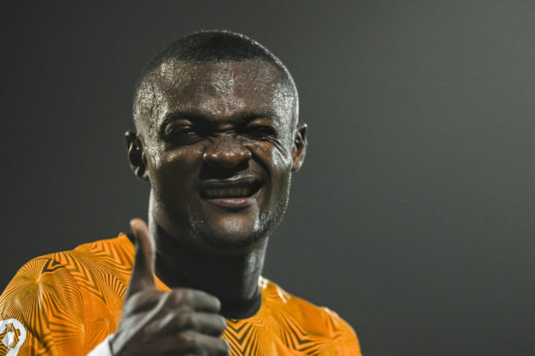 Christian Saile of Kaizer Chiefs during the Nedbank Cup last 32 match against Maritzburg United at Harry Gwala Stadium in Pietermaritzburg on February 10 2023.