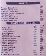 Tandoori Kitchen menu 3