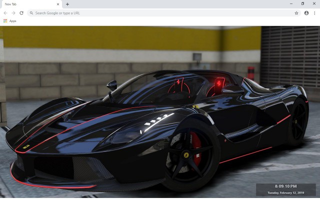 Ferrari LaFerrari Aperta New Tab