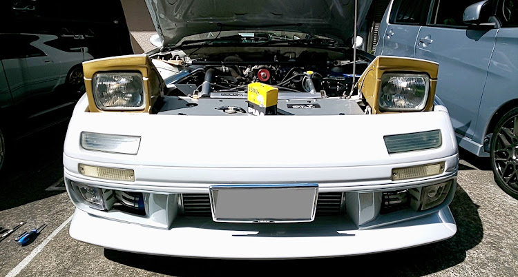 RX-7のDIY・フォグランプバルブ交換・求む！レンズ内部を綺麗にする方法・今夜はオフ会！ヽ(*´∀`)ﾉに関するカスタム事例の投稿画像2枚目
