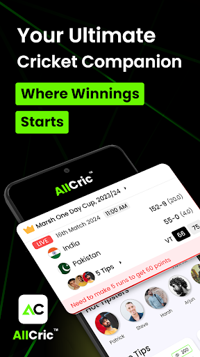 Screenshot AllCric – Cricket Score App