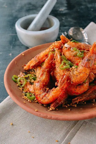 Crispy Salt And Pepper Prawns