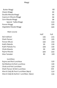 Chawla Veg Junction menu 2