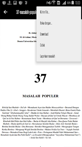 37 Masalah Populer Ust. Abdul Somad LC.MA