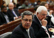 Former CEO of Steinhoff Markus Jooste in a picture taken when he was answering questions from the finance paliamentary commitee in Cape Town.