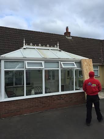 Conservatory pitched roofing album cover