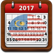 Calendar Malaysia 2017  Icon