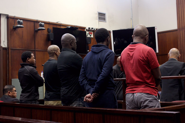 The five suspects accused of murdering ANC municipal councillor candidate Siyabonga Mkhize will appear in court again in April.