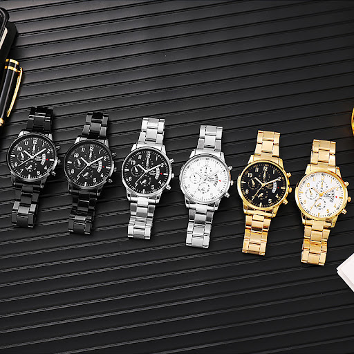 Title 3, Fashion Casual Mens Multifunctional Quartz Watch