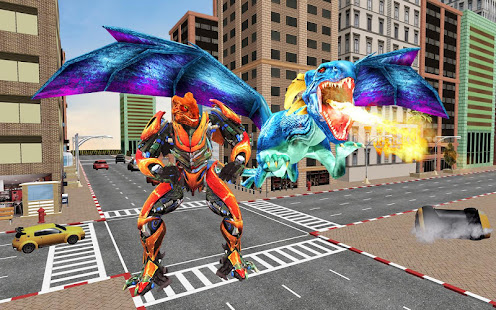 Dragon Transform Robot‏ 1.0.28 APK + Mod (Unlimited money) إلى عن على ذكري المظهر