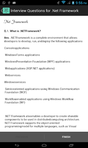 免費下載教育APP|Questions for .Net Framework app開箱文|APP開箱王